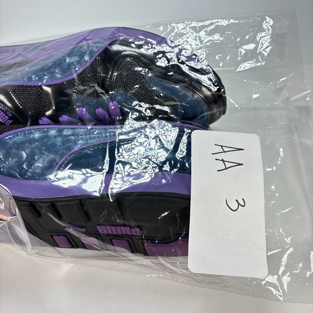 Puma RS100 Opulence Black Denim Purple Lifestyle Sneakers 356846-03 Mens Size 13 - Picture 11 of 11